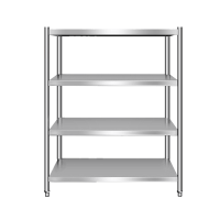 Four-layer cargo linen rack